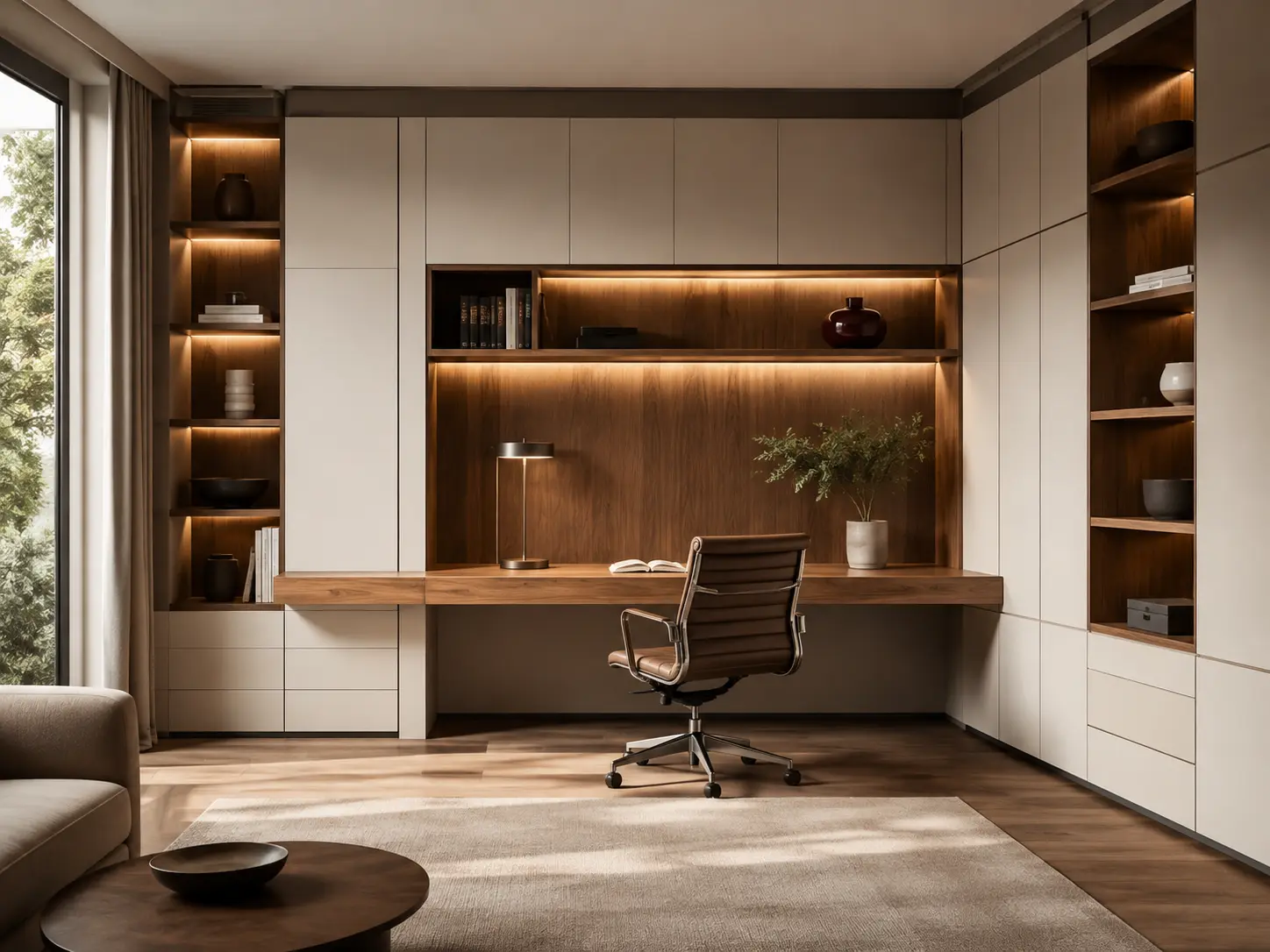 Custom office cabinetry
